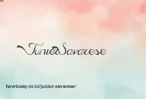 Junior Savarese