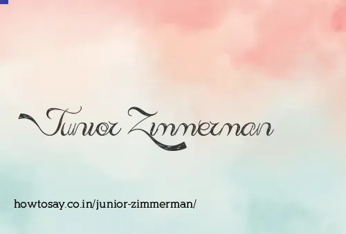 Junior Zimmerman