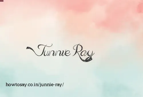 Junnie Ray