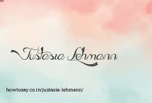 Justasia Lehmann