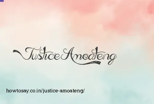 Justice Amoateng