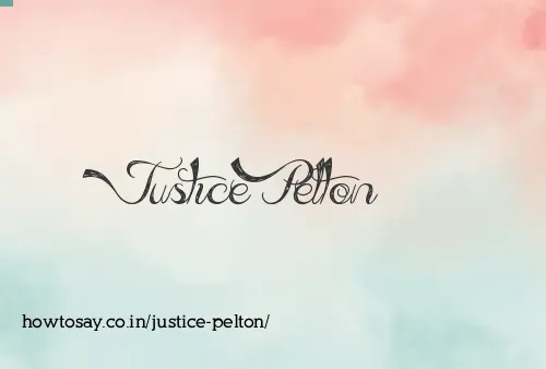 Justice Pelton