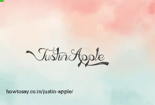 Justin Apple
