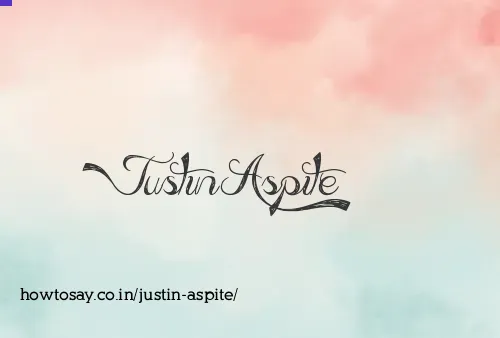 Justin Aspite