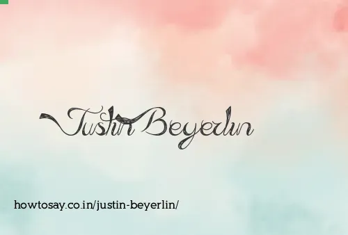 Justin Beyerlin