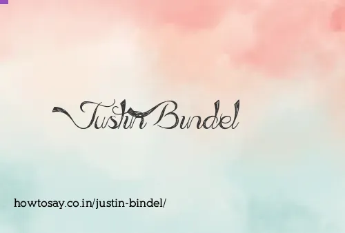 Justin Bindel