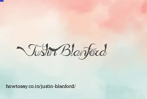 Justin Blanford
