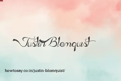 Justin Blomquist