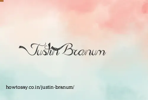 Justin Branum