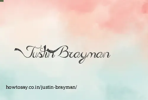 Justin Brayman