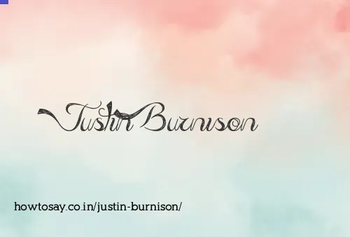 Justin Burnison