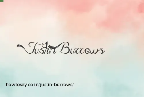Justin Burrows