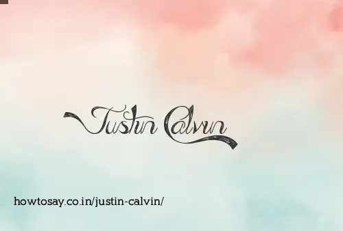 Justin Calvin