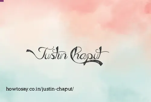 Justin Chaput