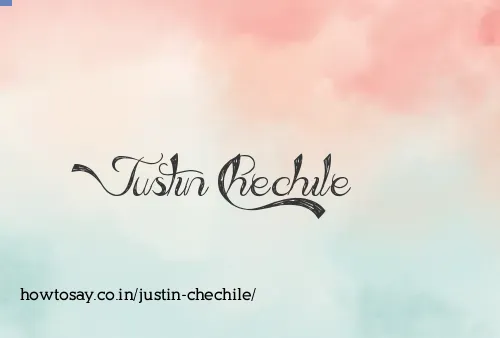Justin Chechile