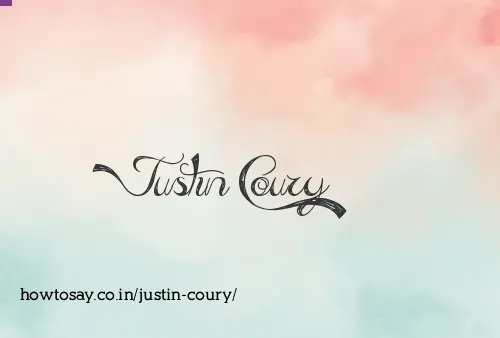 Justin Coury