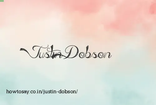 Justin Dobson