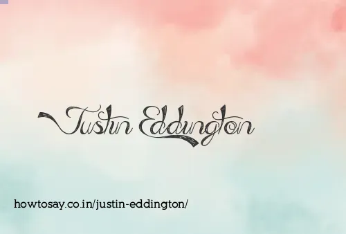 Justin Eddington