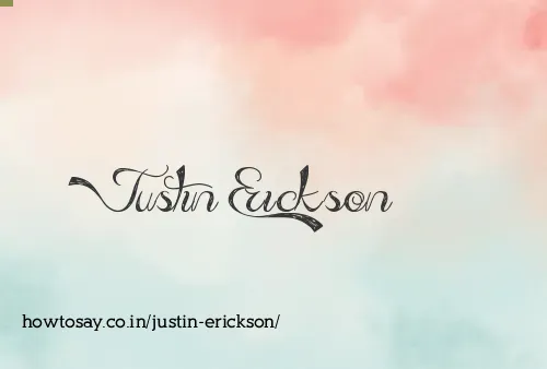 Justin Erickson