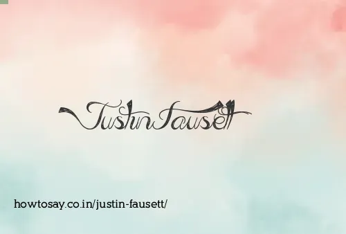 Justin Fausett