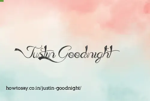Justin Goodnight