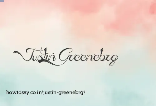 Justin Greenebrg