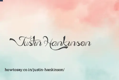 Justin Hankinson