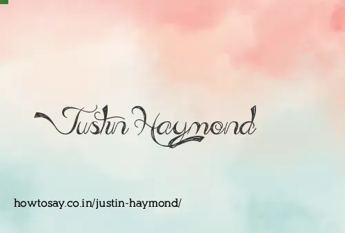 Justin Haymond