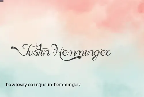 Justin Hemminger