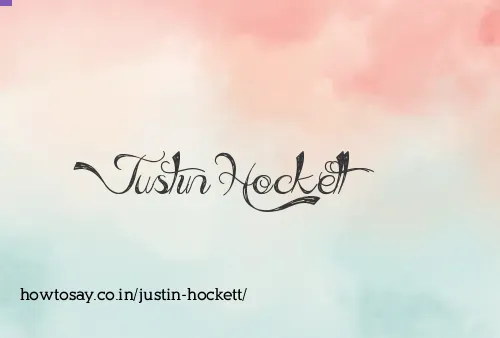 Justin Hockett