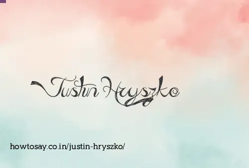 Justin Hryszko