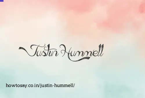 Justin Hummell