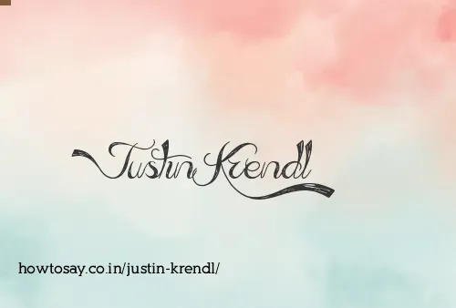 Justin Krendl