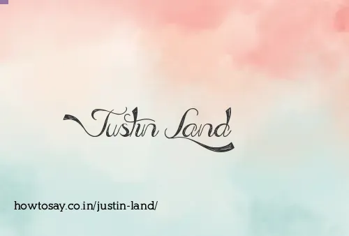 Justin Land