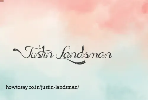 Justin Landsman