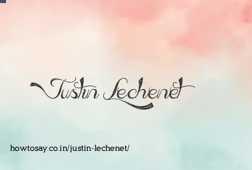 Justin Lechenet