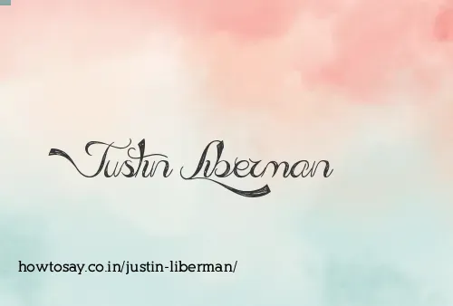 Justin Liberman