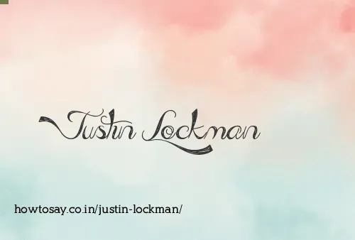 Justin Lockman