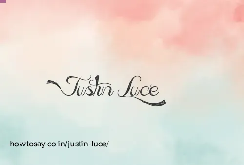 Justin Luce