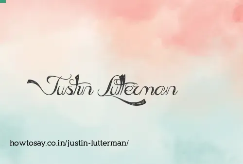 Justin Lutterman