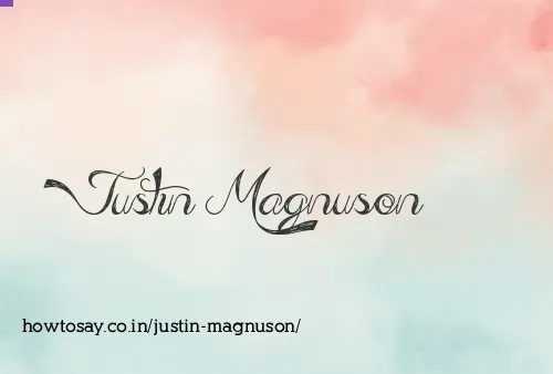 Justin Magnuson