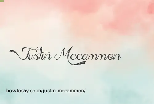 Justin Mccammon
