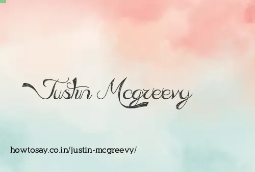 Justin Mcgreevy
