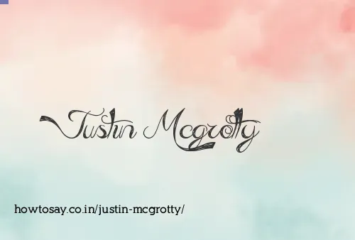 Justin Mcgrotty