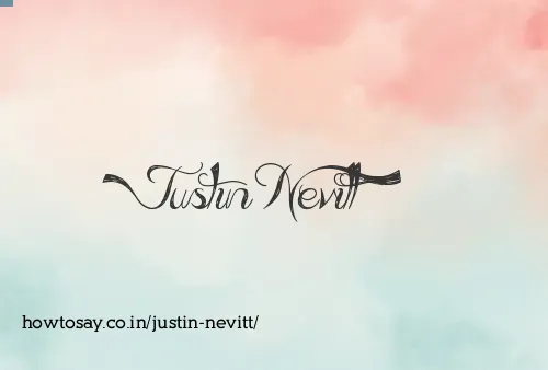 Justin Nevitt