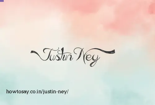 Justin Ney