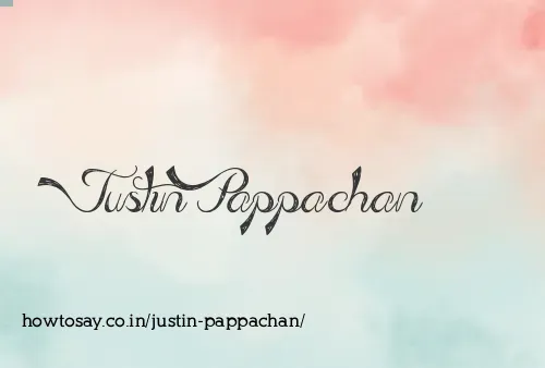Justin Pappachan