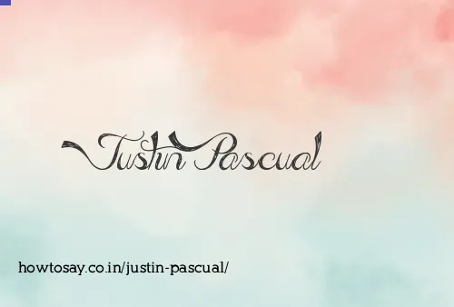 Justin Pascual