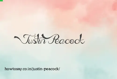 Justin Peacock