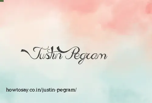 Justin Pegram